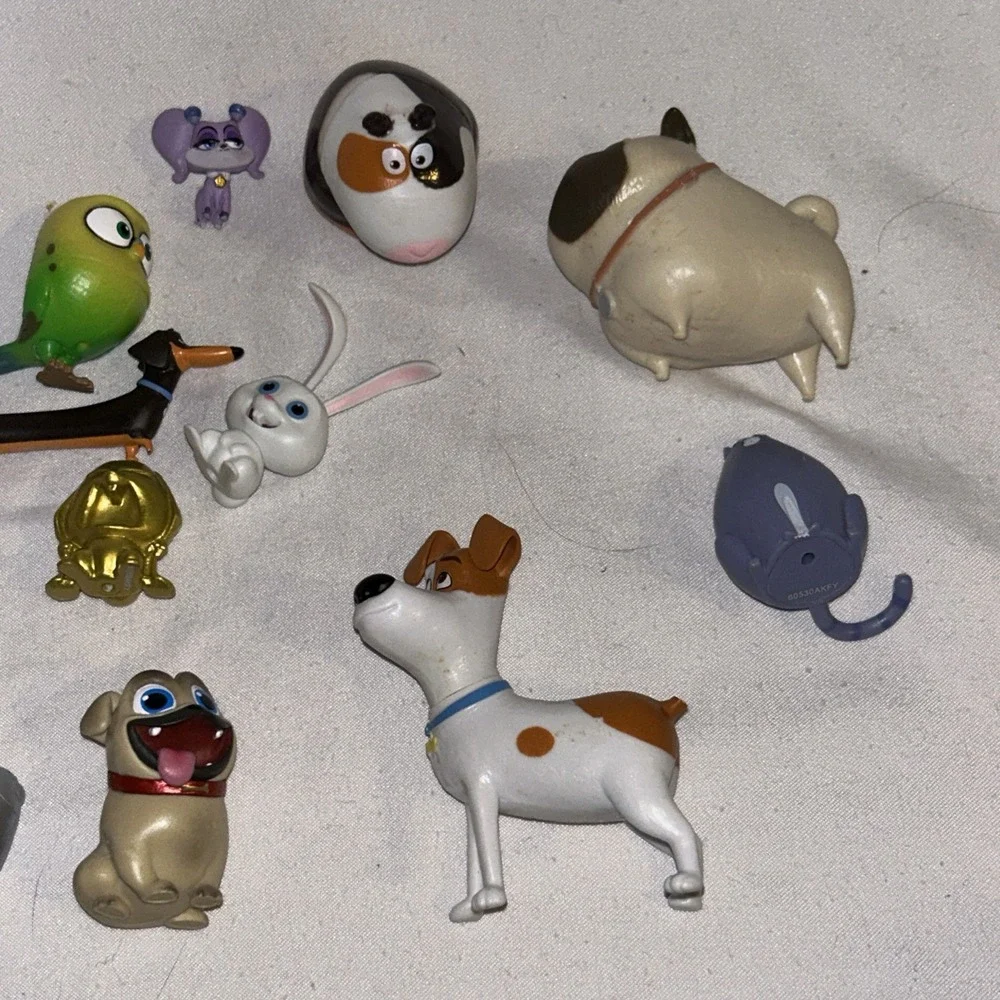 Secret Life Of Pets Mini Figure Lot PVC‎ Max Sweet Pea Mel Norman F1